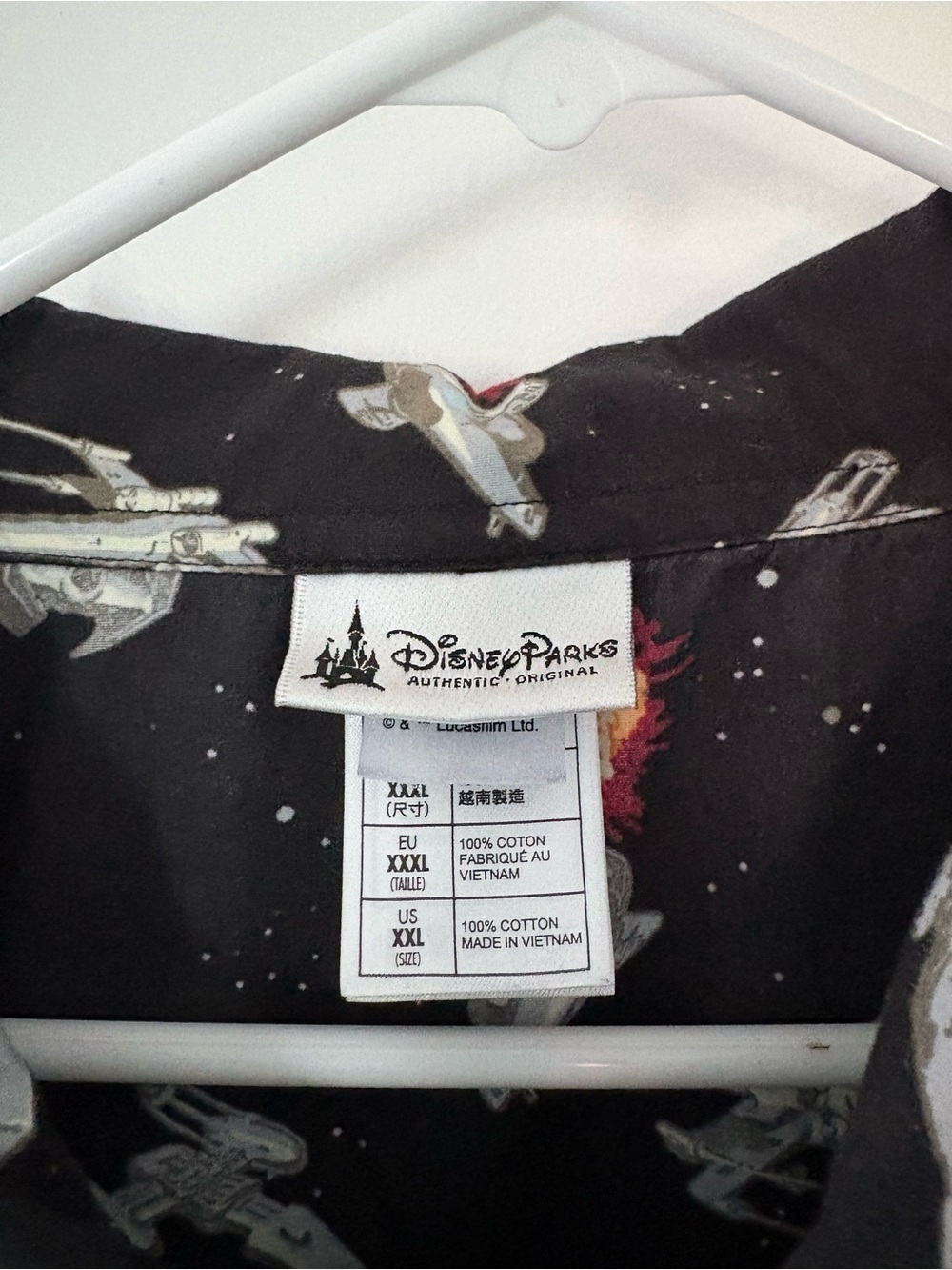 Disney Star Wars button down XXL - Picture 2 of 5